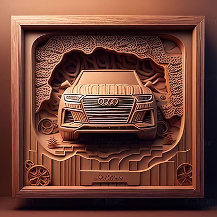 3D модель Audi Q5 (STL)